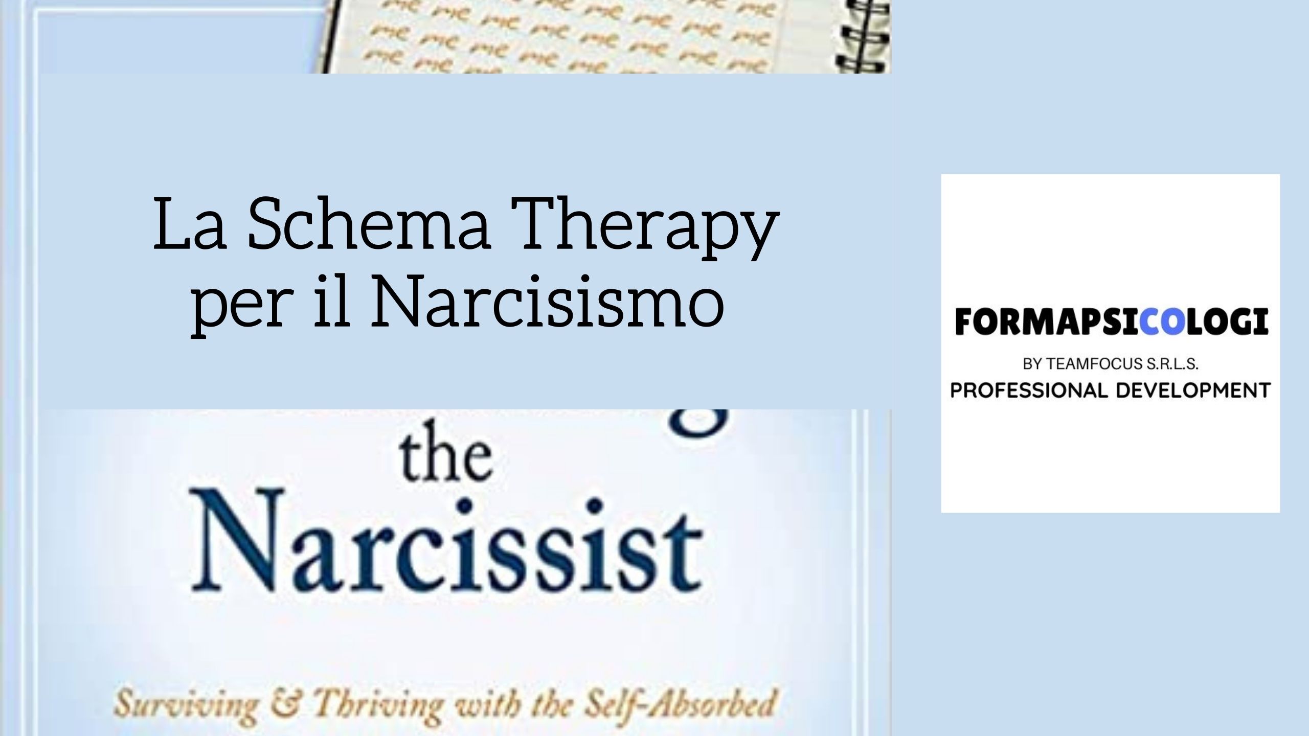 La Schema Therapy per il Narcisismo - Wendy T.Behary